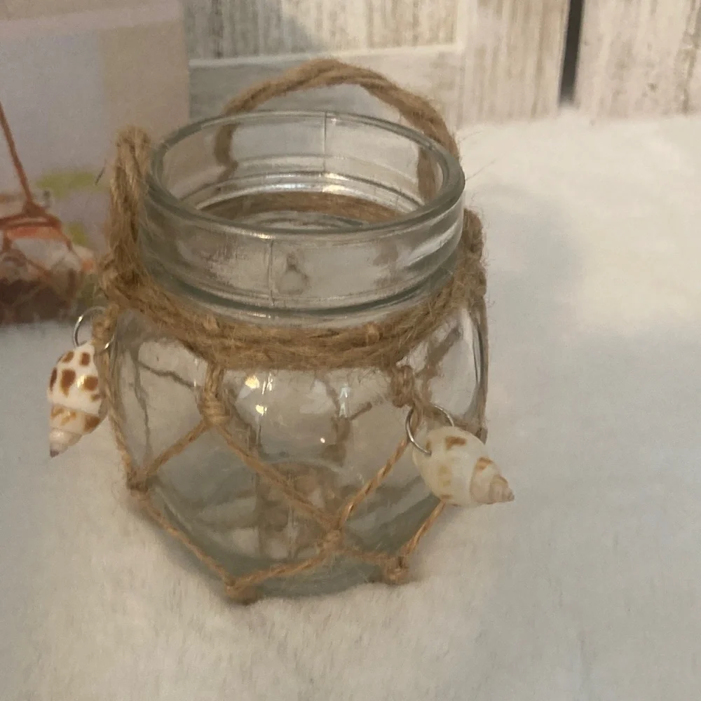 Hanging Glass Candle Holders
